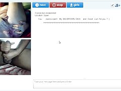 Chatrandom: Spaniolă milf a lua meu cum în timp ce frecare pasarica